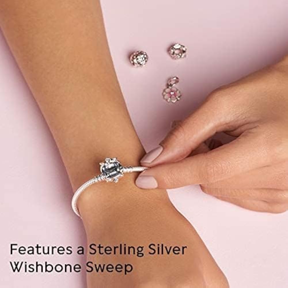 Amazon | パンドラの女性のシルバーチャームブレスレット597929CZ-16