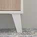 Miroytengo Conjunto mobiliario baño Moderno Saina para Lavabo Pedestal pie Mueble Columna...