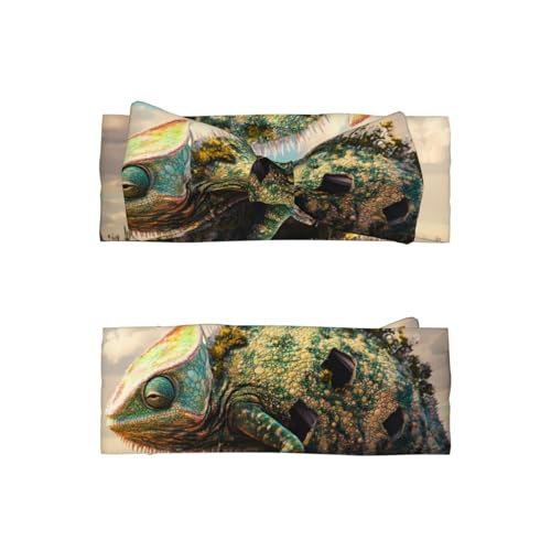 Newborn, Baby, Toddler Hair Accessories, Chameleon Model Bow Hair Accessories, Kids Elastic Bow Headband 0-6 Months2