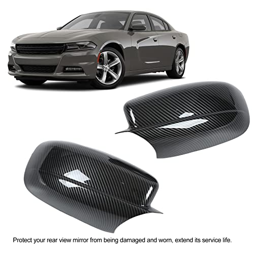 Coque rétroviseur style fibre de carbone exclusive, finition ABS d'exception pour 300