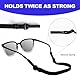 5 Stück Verstellbarer Brillen Halteriemen, Einstellbare Brillenbänder, No Tail Anti Rutsch Brillenriemen, Brillenband Herren Damen Kinder für Sportbrille Sonnenbrille Lesebrille Brille Schutzbrille