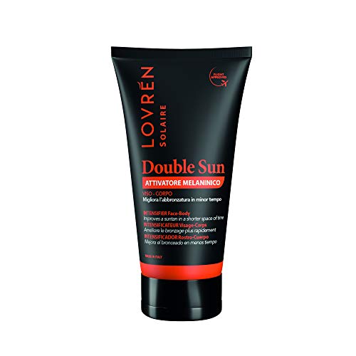 Lovrén Double Sun Lovrén Tan Activator Melanin Improves Tan In Less Time - 100 Ml, 100 ml (Pack of 1)