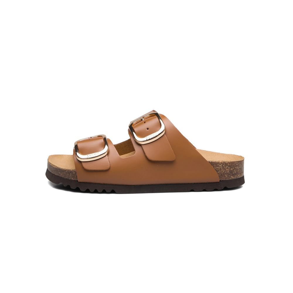Scholl Noelle, Women's Sandal, Cognac, 39 EU, Cognac, 6 UK