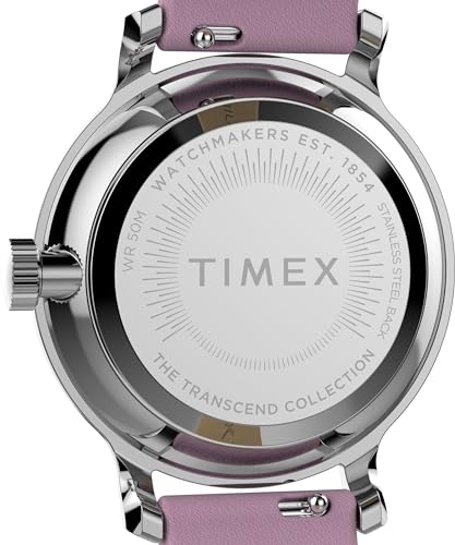Image of Timex Transcend 34mm Women's Analog Watch | Stylish Modern Design