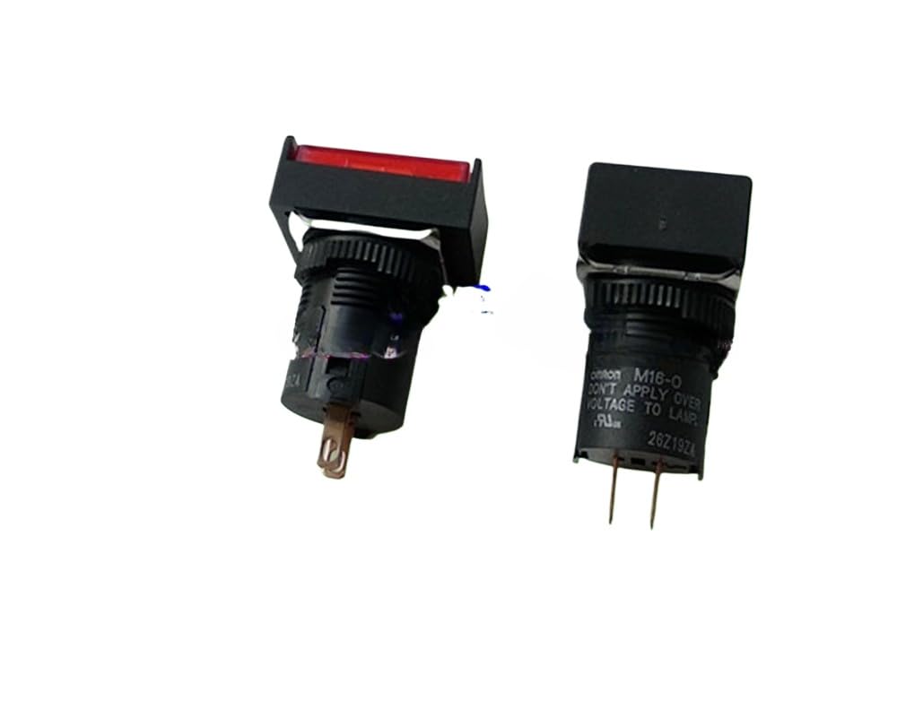 1pc New M16 Indicator Light M16-AR-24D M16-AG-24D (Round Type ?16) (M16-AG-24D)