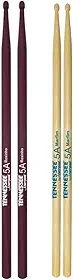 Kit dois pares de baqueta liverpool Tennessee 5A Marfim e Roxinho 5A