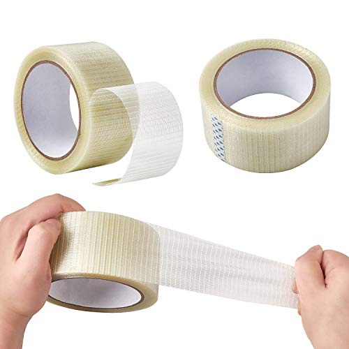 Semi Transparent Duct Tape, Heavy Duty Waterproof Tape, Ultra High Performance Weather Resistant Tape For Discreet Repairs And Mounting Residential Commercial And Industrial Uses (2 Inch By 22 Yards) #TOP2