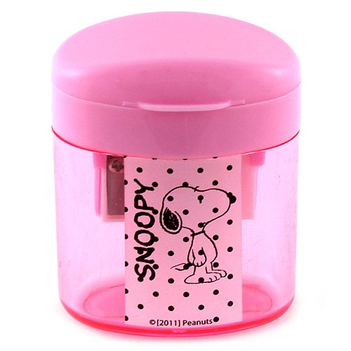 Snoopy Taille-crayon Rose/Noir/Blanc Cover