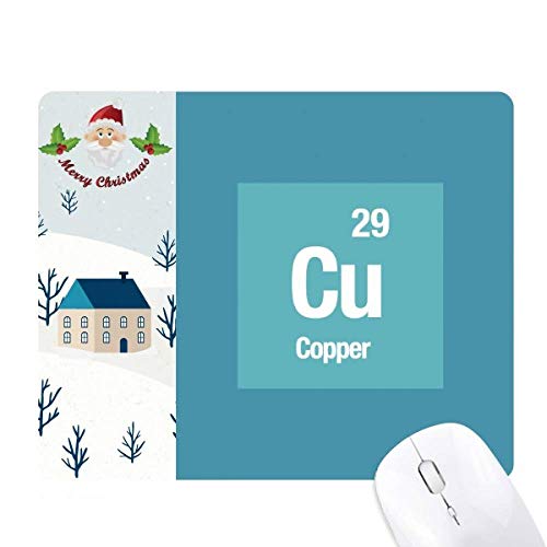 Cadeau de noël science original avec le tapis de souris motif cuivre Cu