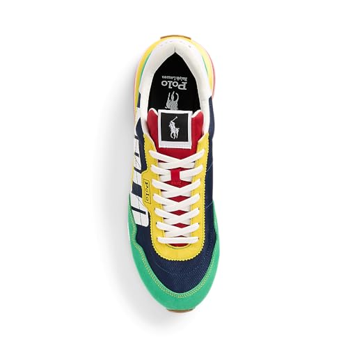 Polo Ralph Lauren Men's Suede Nylon-Train 89polo-Sneakers-Low Top Lace3