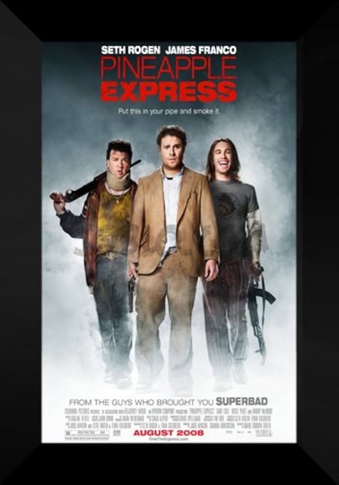 Amazon.com: ArtDirect Pineapple Express Framed Movie Poster