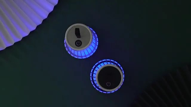 Anti-Moustique Électrique UV Portable - Tue Insectes USB, Pour Maison, Camping, Jardin (2 Pièces)