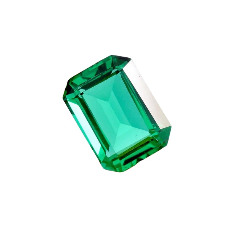 Émeraude naturelle pour créer votre propre collier et bague de fiançailles DIY