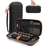 TRANSNOVO 対応 Switch 2 ケース 収納 スイッチ2 用 薄型収納バッグ スイッチ2 保護バッグ 12ゲームカードスロット & アクセサリー収納 耐久・耐衝撃 (Nintendo Switch 2対応) ブラック