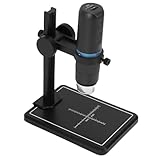 8 LUMIÈRES LED : Le microscope numérique USB est équipé de 8 lumières LED à luminosité réglable, qui peuvent fournir un éclairage supplémentaire uniforme même dans des environnements faiblement éclairés ou sombres, garantissant des images lumineuses et claires sans crainte lumière insuffisante