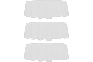 120-Inch Round Tablecloths: A Pristine and Elegant Embellishment