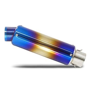 Amazon | 汎用 60.5Φ ステンレス スリップオン マフラー GP