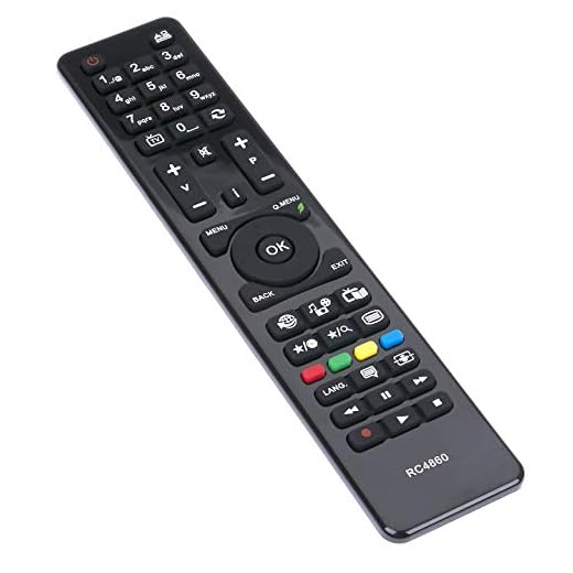 ALLIMITY RC4860 RC 4860 Fernbedienung Ersetzen für Hitachi TV 19HXD05U 19HXD05UA 22HXC06 22HXJ06U 22HXJ06UA 32HXC01 32HXC01U 32HXC01UA 32HXC01UB 32HXC41 32HXT16U