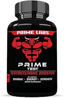 Prime Labs - Men's Test Booster - Natural Stamina, Endurance and Strength Booster - 60 Caplets