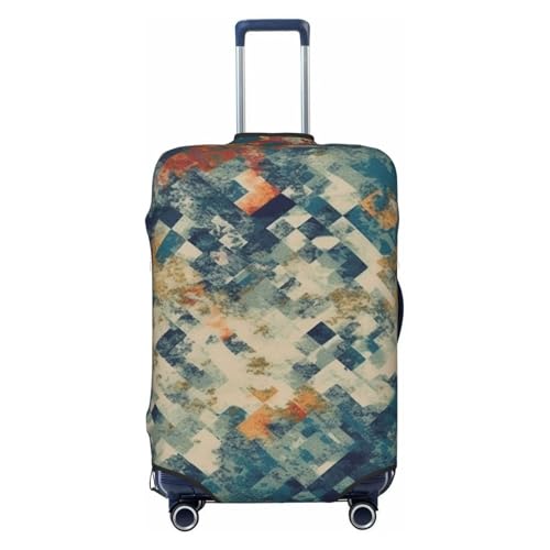 Travel Luggage Covers For Suitcase, Abstract Modern Elastic Suitcase Protector Washable Anti-Scratch Suitcase Baggage Cover Luggage Protector Fits 18-32 Inch Luggage
