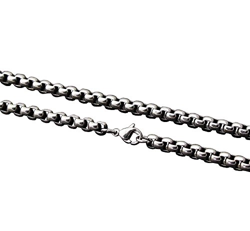 Men Cross of St Peter Stainless Steel Anti Cross Inverted Cross pendan Necklace3