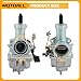 MOTOALL PZ27 Carburetor 150cc 200cc 250cc ATV Go Kart Dirt Bike w/Air Filter for Predator Coleman CT200U KT196 for TaoTao Coolster CG XR100 for Baja Mini Bike Go Kart Parts