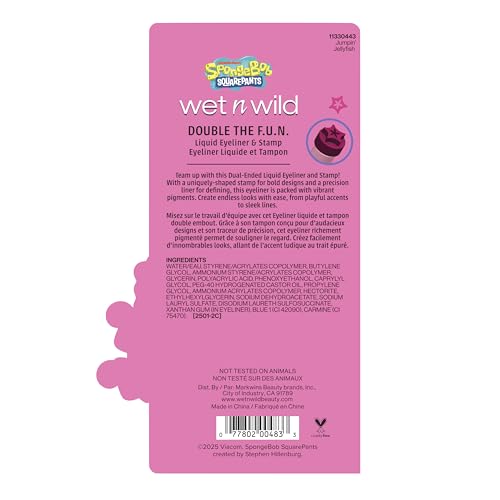 wet n wild Spongebob Double The F.U.N. Delineador Líquido y Sello miniatura 6