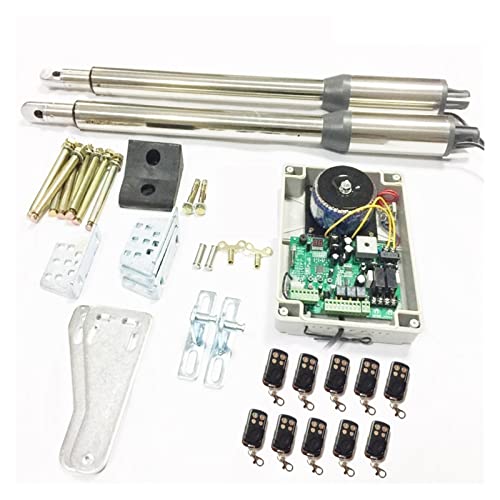 Motor de puerta corrediza, Abrelatas automático de la puerta de oscilación del sistema del motor del motor del actuador linear eléctrico 300kgs for la calzada(Kit 5)