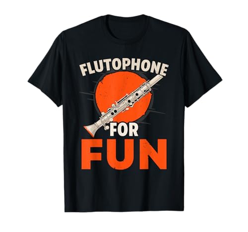 Flutophone Musical Instrument Wind Musician Flutophone T-Shirt