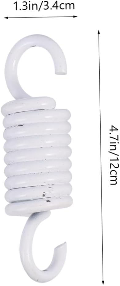 2sets Hammock Parts Kit Spring Hook Accessories for Hanging Chair Porch Swing Fitness Equipment Rotating Hook for Secure Installation