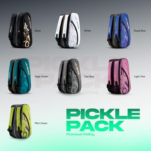 Image of HUNDRED Pickle Pack Pickleball Kit Bag | Spacious Paddle Sports Kit Bag with Large Compartment for Paddles, Shoes & Gear - Ideal for Sports, Gym & Travel | Unisex Design