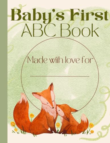 Independently Published Mountain, Mother Woodland Animal Baby’S First Abc Coloring Guest Book Activity Baby Shower Keepsake Unique Gift For New Moms cover