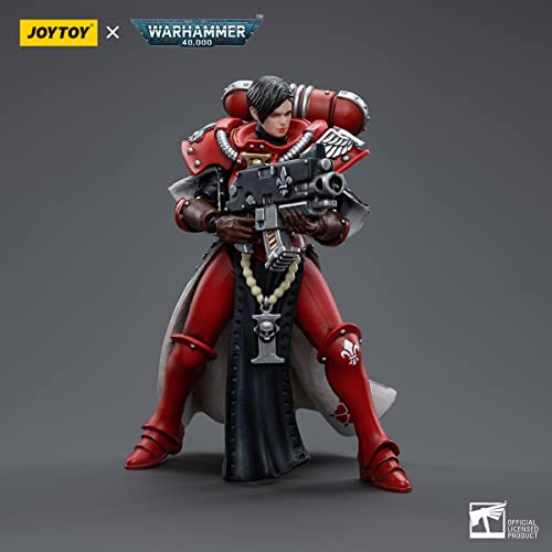 Joytoy New 1/18 Warhammer 40,000 Action Figure Adepta Sororitas Battle Sisters Order Of The Bloody Rose Sister Ignacia Collection Model Birthday Gifts #TOP3