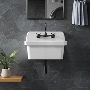 ELLAI Bestseller1 Ausgussbecken Wandmontage 61x48,3x41,9 cm