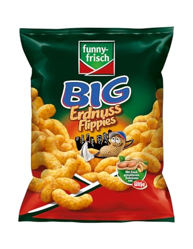 funny-frisch Big Erdnuss Flippies (150g X 10er Pack)