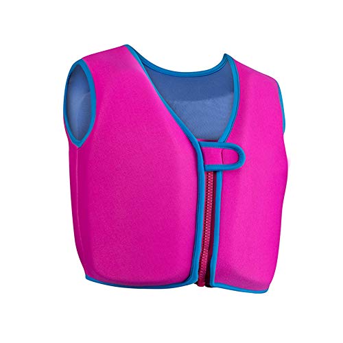 Chiatai Kids Swim Vest Float Jacket Toddler Children Swimming Training Vest Swimsuit Buoyancy Swimwear Rose XL