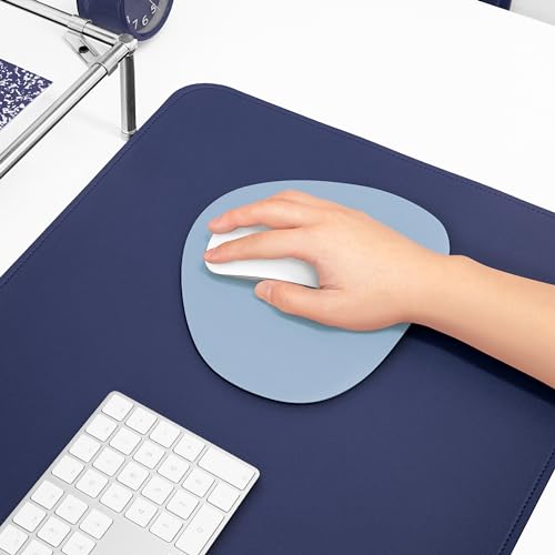 Image of GREEDY FARMERS Mouse pad, Non-Slip Washable Waterproof Computer Mouse pad (Baby Blue)