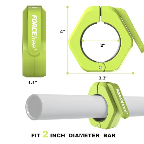 Barbell Clips (Pair), Barbell Clamps, Quick Release Olympic Barbell Clamps with Anti Slip TPR Grip, Barbell Collars for Secure Weightlifting & Powerlifting - Image 6