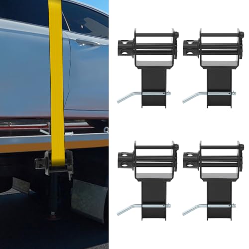 Juego de 4 cabrestantes para remolque de 5400 lbs miniatura 6