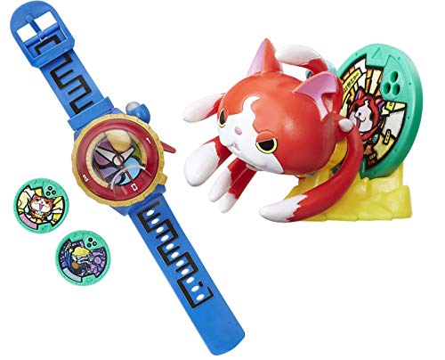 Yo-kai Watch Pack Montre parlante Modèle Zéro + Figurine Support Jibanyan