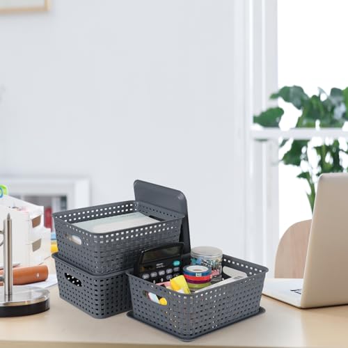 Paniers de rangement plastique pour trier les petits objets - 6