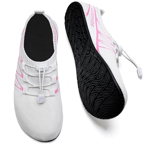 Image of WateLves Barefoot Water Shoes for Women Men Travel Slippers Socks House Shoes Quick-Dry Aqua Socks for Beach Swim Pilates Yoga Dancing Camping Must Haves