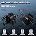 Sprwinautummer Vapor Canister Purge Solenoid Valve 06H906517AE Replacement for Audi A1 A3 A4 A5 Q3 Q5 TT Seat Skoda VW Golf Jetta Passat Tiguan 1.8/2.0TSI 06L133781M