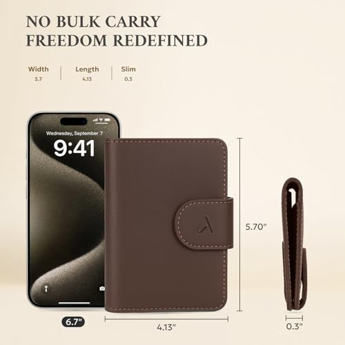 ALLIVE Genuine Leather Passport Holder