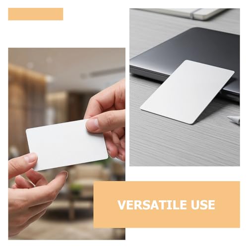 Tarjetas de identidad de aluminio de 0,02" con transferencia a doble cara 3