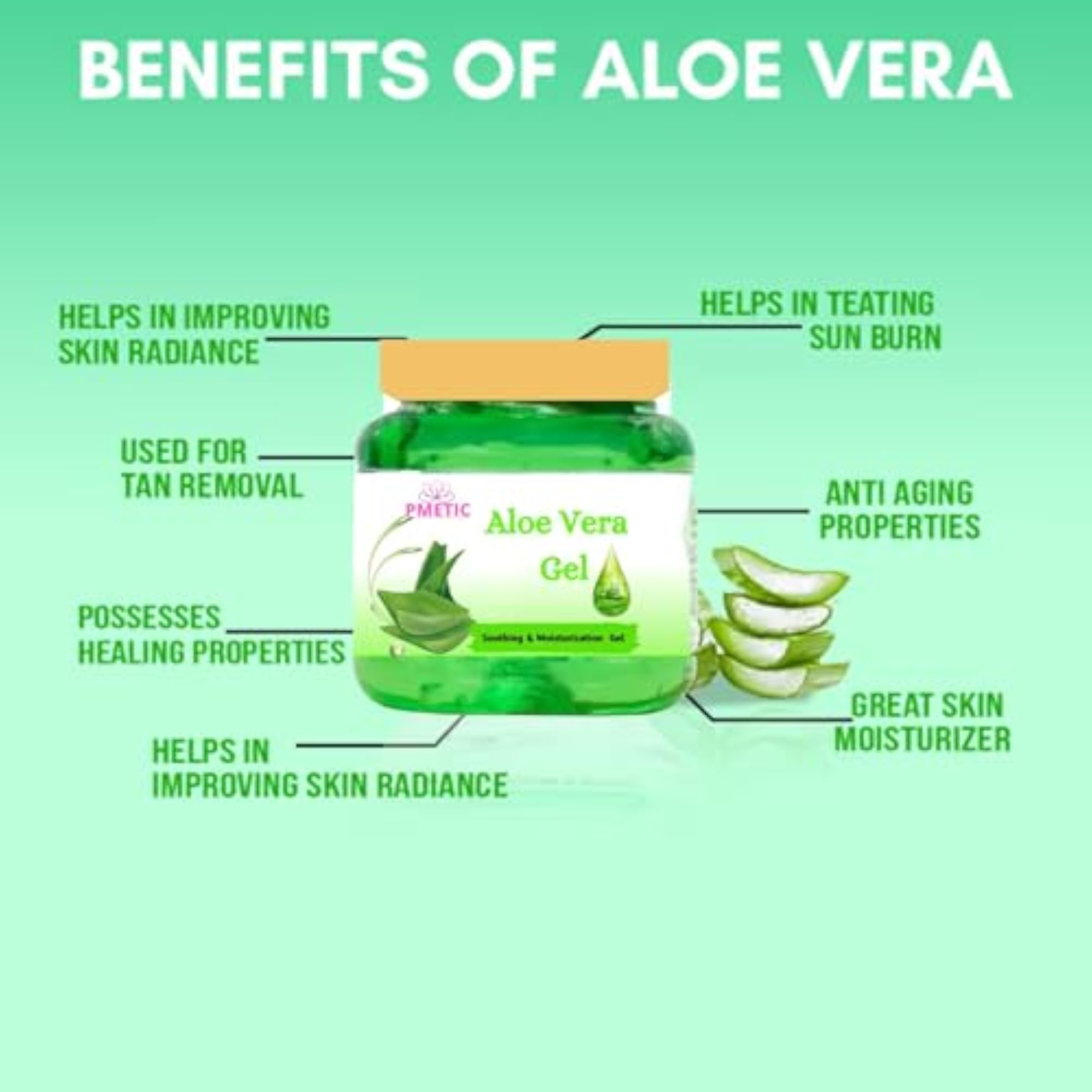Aloe Vera Gel and Rose Water Combo