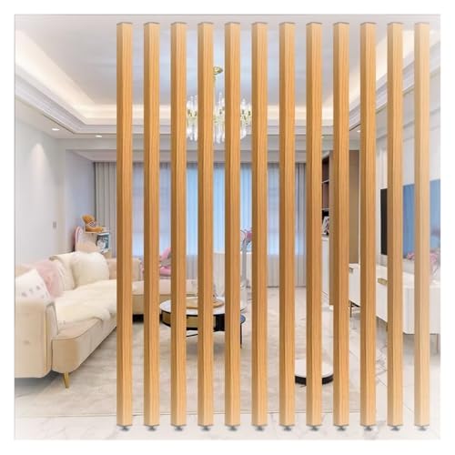 Cloison de séparation en bois 150-220 cm de large pour aménagement de bureau