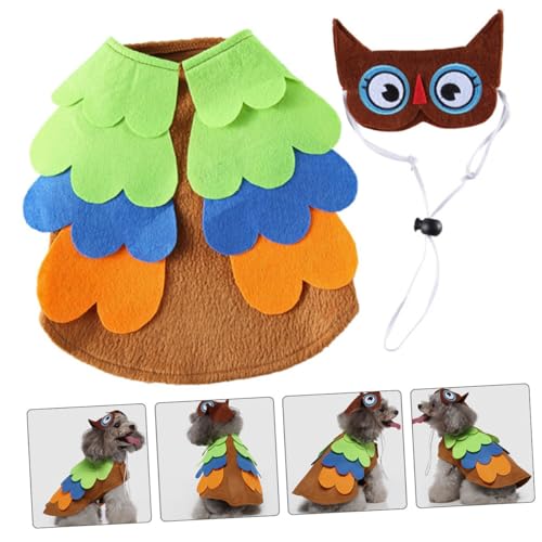 Disfraz pet halloween búho talla mediana miniatura 5