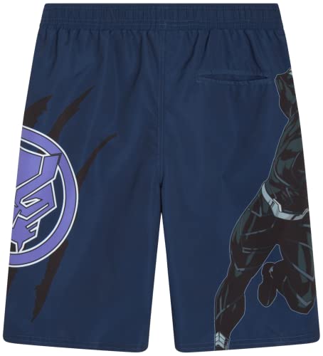 Marvel Boys Rash Guard Set - UPF 50 Avengers Short Sleeve Boys Swim Shirt and Swim Trunks (Sizes: 2T-12) 5