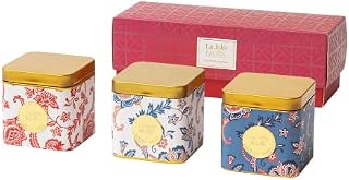 La Jolíe Muse Scented Candle Gift Sets for Women-3 Pack - Jasmine Rose Lemon, Birthday Gifts for Mum, Aromatherapy Candles Holiday Tins (110g x 3)